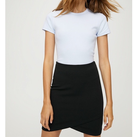 Aritzia Dresses & Skirts - Talula Primrose Faux Wrap Skirt